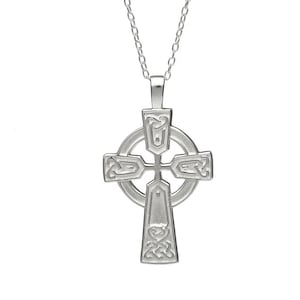 Sterling Silver Celtic Cross Pendant
