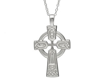 Sterling Silver Celtic Cross Pendant