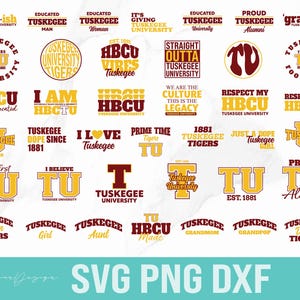 Hbcu Pride Tuskegee University Svg, Hbcu Bundles, Hbcu-ish, New Hbcu 2025 Collection, Cut Files, Svg Files for Cricut, Silhouette cut files.
