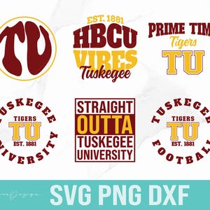 Hbcu Pride Tuskegee University Svg, Hbcu Vibes Tuskegee, Hbcu Bundles, New Hbcu 2024, Cut Files, Svg Files for Cricut, Silhouette cut files.