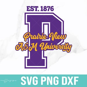 Prairie View A&M University Svg, P Svg, PVAMU svg, Prairie View AM 1876 Panthers Svg, HBCU Svg, Clipart, Digital file, Svg Png Dxf.