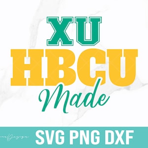 Xavier University Svg, Xavier HBCU Made Svg, XULA Svg, Xavier 1925 Svg, Xavier Of Louisiana Gold Rush, Clipart, Digital file, Svg Png Dxf.