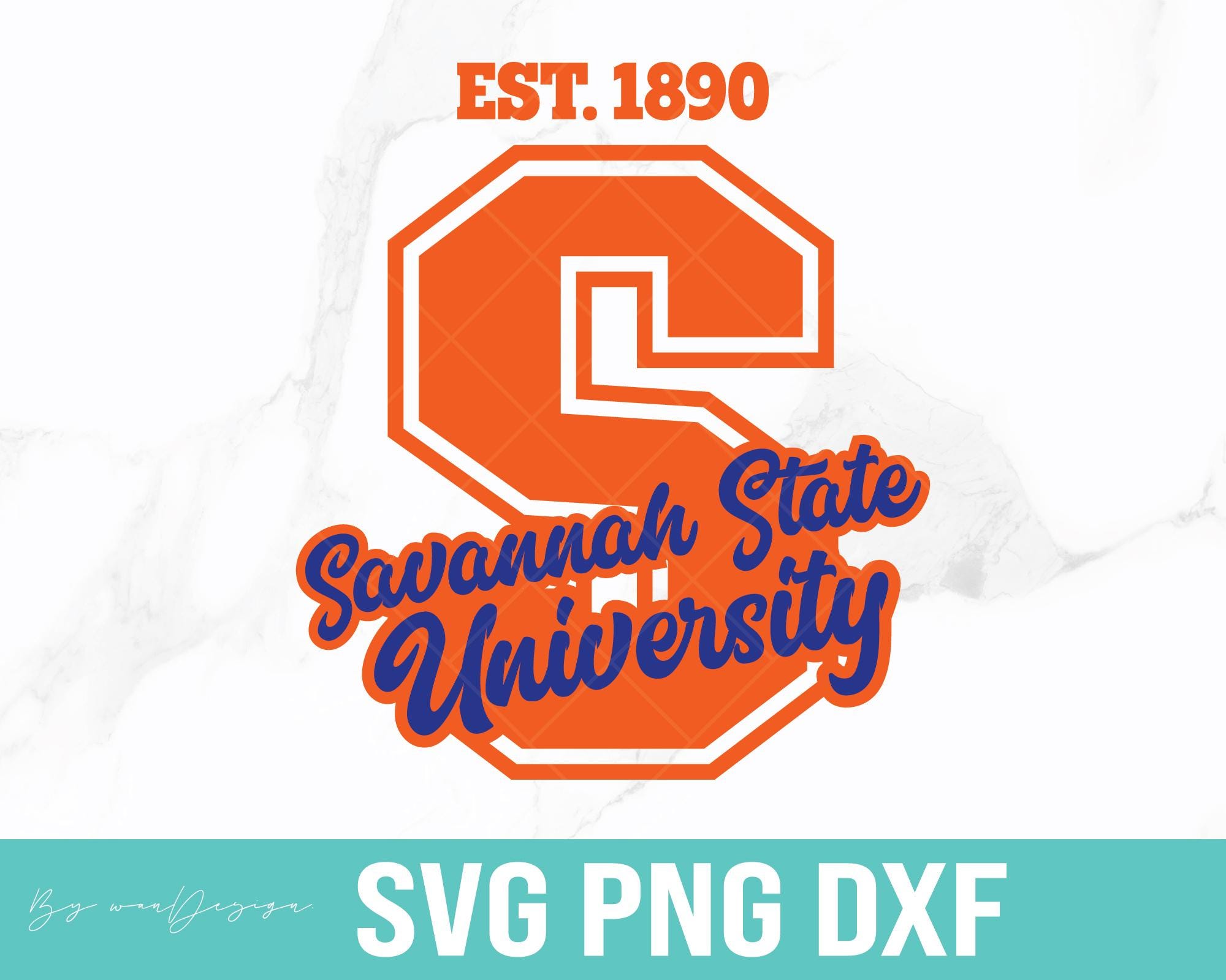 Savannah State University Tigers SVG, SSU Clipart (digital File) - Etsy