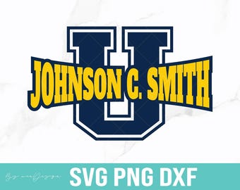 Johnson C. Smith University Golden Bulls SVG, Hbcu Svg, (Digital Download)