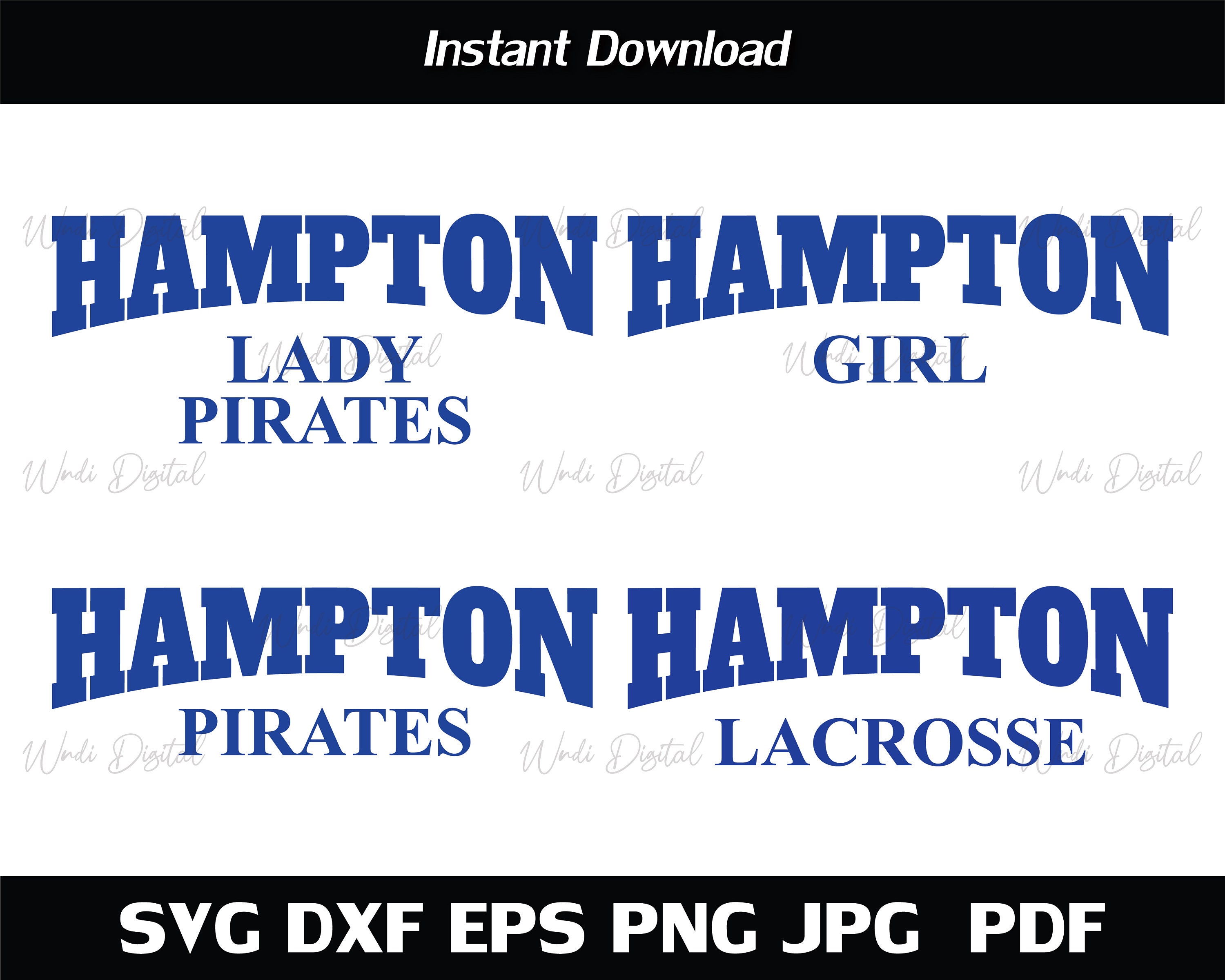 Hampton Pirates Svg , Hampton Lady Pirates , Girl , Lacrosse Svg , Cut ...