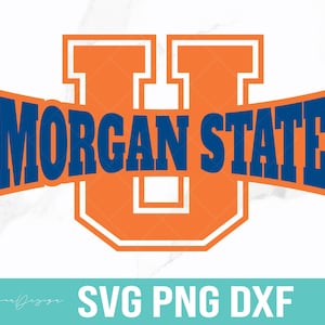 Morgan State University Svg, Morgan State Bears Svg, Morgan State 1867 Svg, HBCU Svg, Print and Cut File, dxf, Png