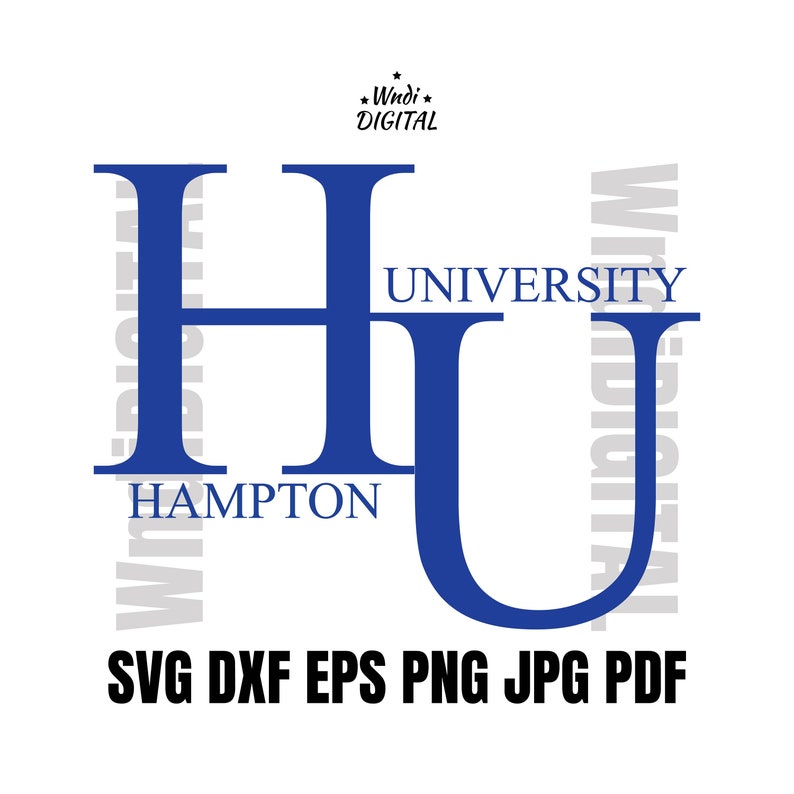 Hampton University Logo SVG