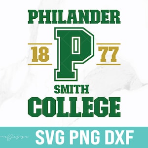 Philander Smith College SVG, HBCU Panthers Clipart (Digital File)