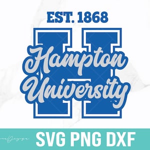 Hampton University Svg, H Svg, HU svg, Hampton Pirates 1868 Svg, HBCU Svg, Clipart, Digital file, Svg Png Dxf.