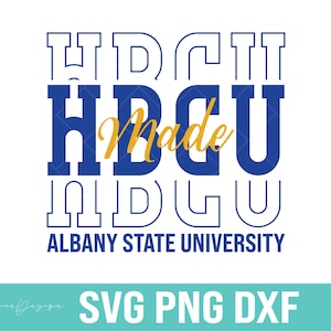 HBCU Made Albany State University Svg , Albany State HBCU Svg , Png , Dxf.