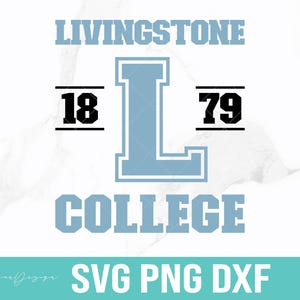 Livingstone College Blue Bears SVG, HBCU Digital Files