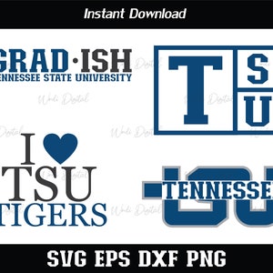 Grad-ish Tennessee State University Svg, HBCU bundel Svg, I LOVE TIGERS Svg, gesneden bestanden, Svg-bestanden voor Cricut, silhouet snijden bestanden.