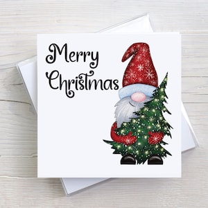 Christmas Gnome Christmas Card