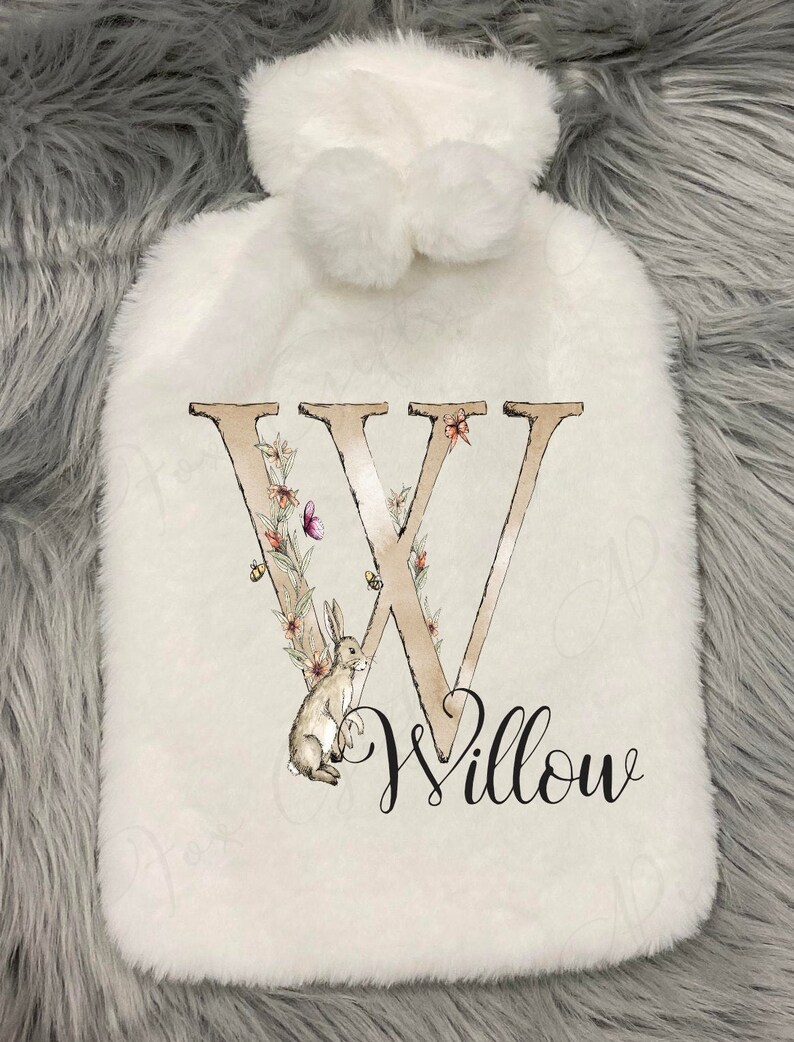 Personalised Hot Water Bottle Etsy UK