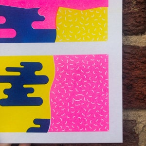 3 Colour A4 Riso Print image 3