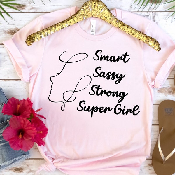 Super Girl T-Shirts, Super Mom T-Shirts, Geschenke für Mamas, Smart, Freche, starke Mutter T-Shirts, Geschenke für Damen, Mutter Geschenk, WonderWoman