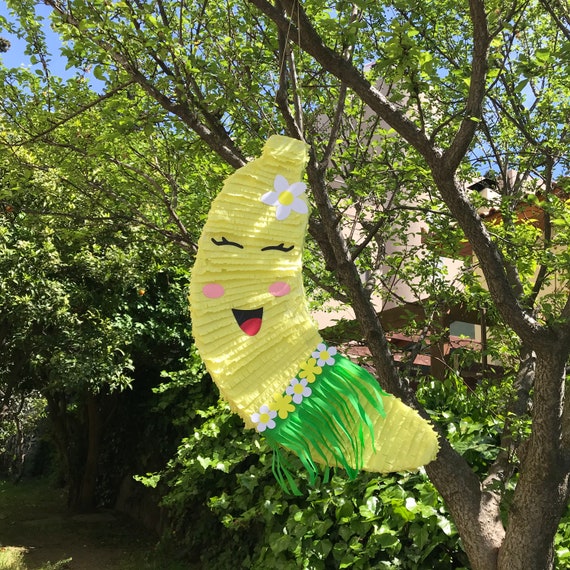 Banana Pinata, Fruit Pinata, Banana Themed Party, Banana