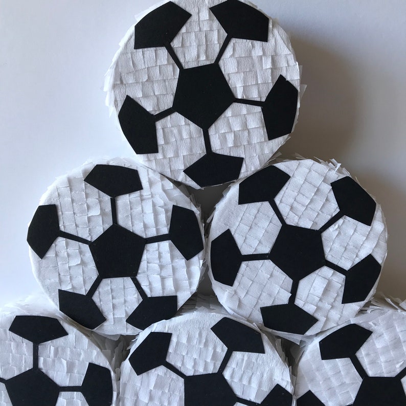 Soccer Ball Mini Pinata, Soccer Ball Party Favor Etsy
