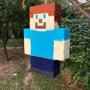 Minecraft Pinata, Minecraft Birthday Party Decoration image 7