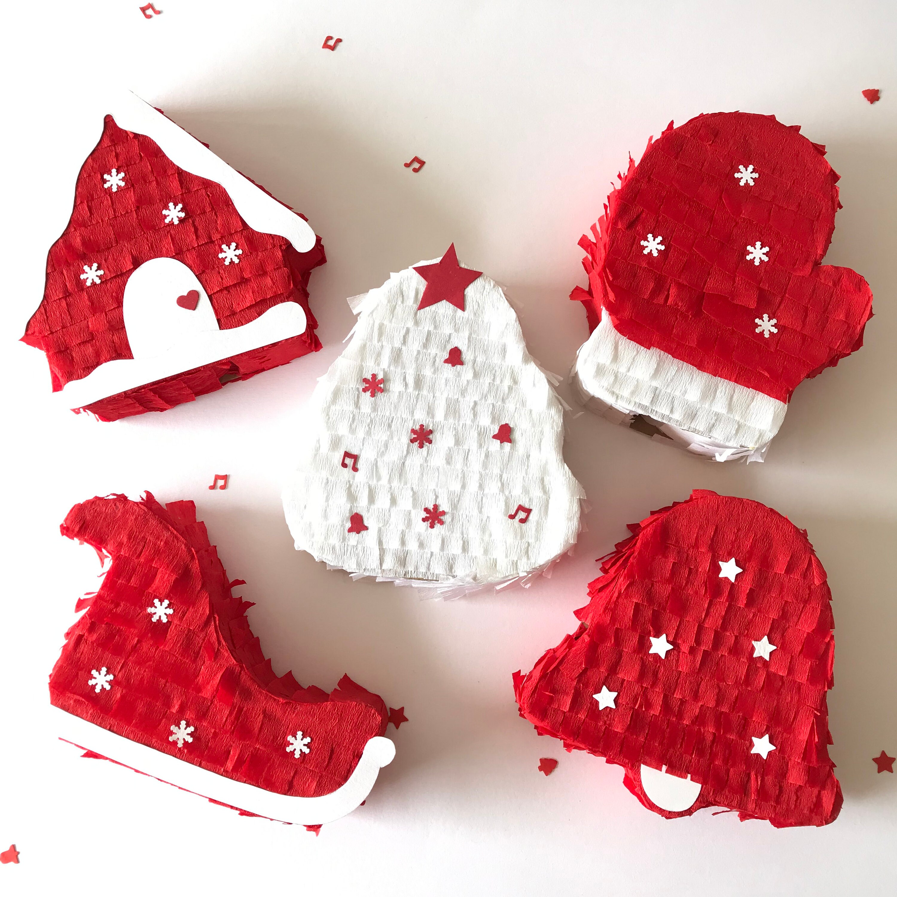 Mini Christmas Pinatas, Christmas Party Favors - Etsy