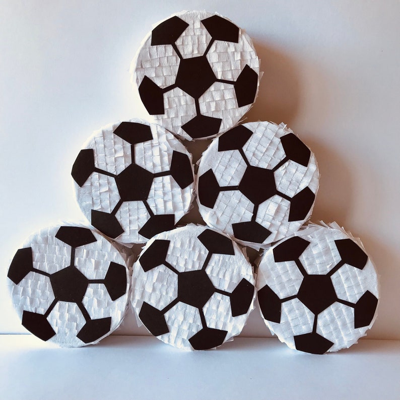 Soccer Ball Mini Pinata, Soccer Ball Party Favor Etsy