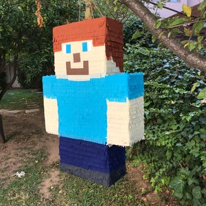 Minecraft Pinata, Minecraft Birthday Party Decoration image 5