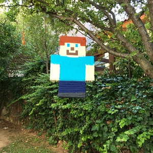 Minecraft Pinata, Minecraft Birthday Party Decoration image 3