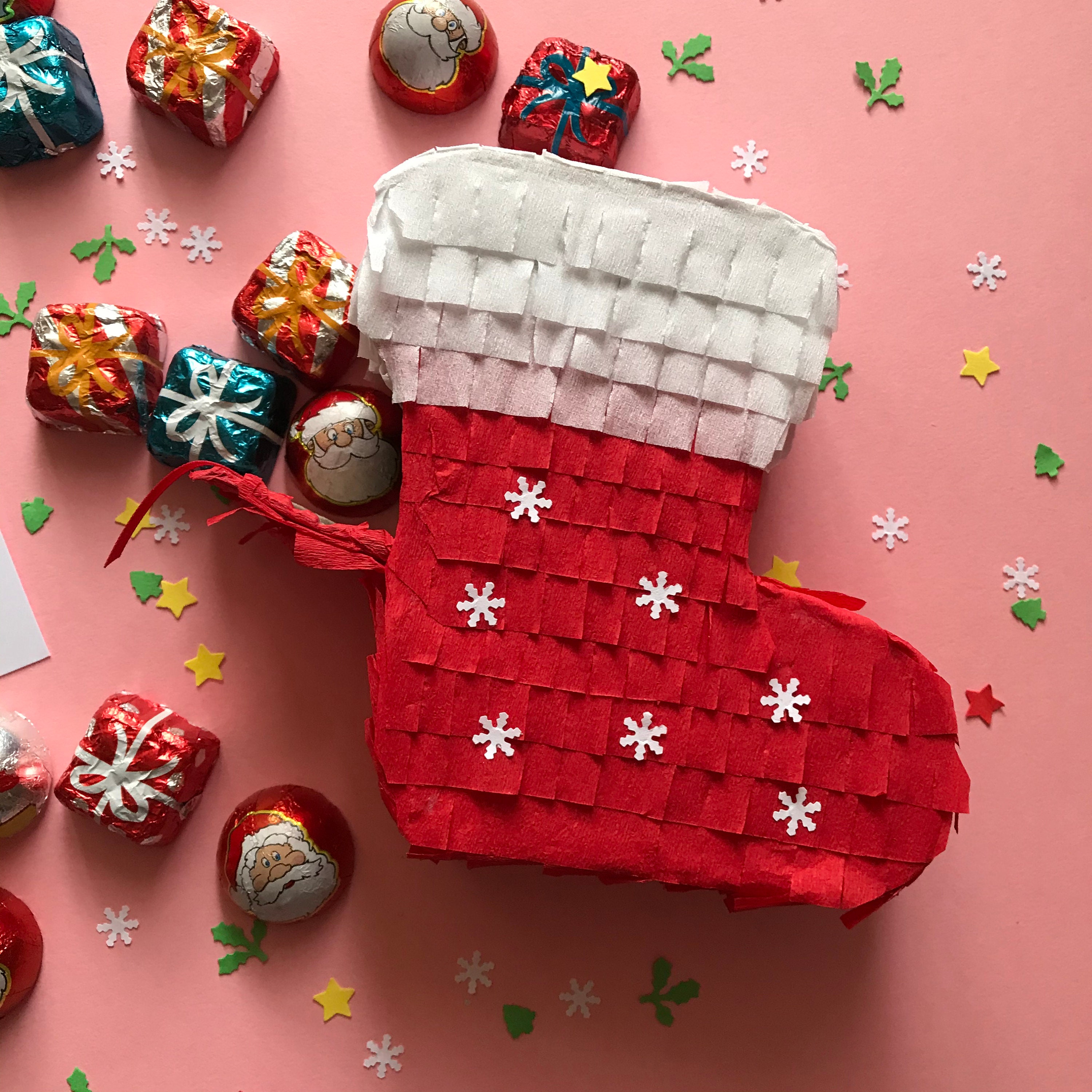 Mini Christmas Pinatas, Christmas Party Favors - Etsy