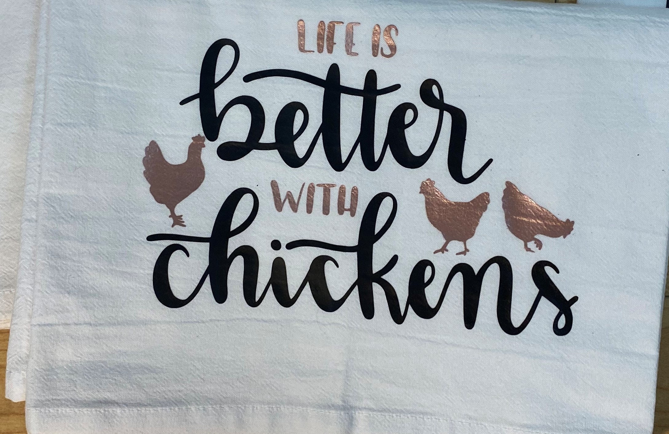 Chicken Kitchen Towels4 Pack Etsy