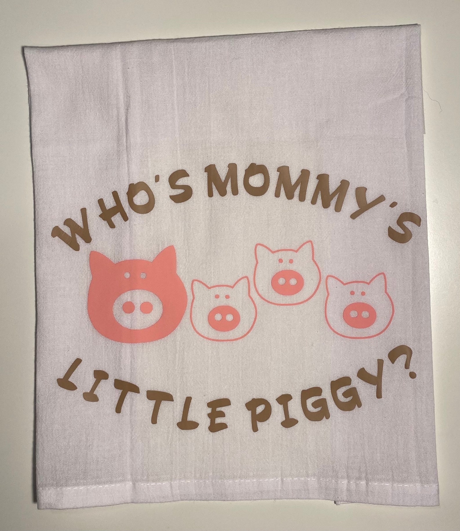 Pig Kitchen Towels4 Pack Etsy