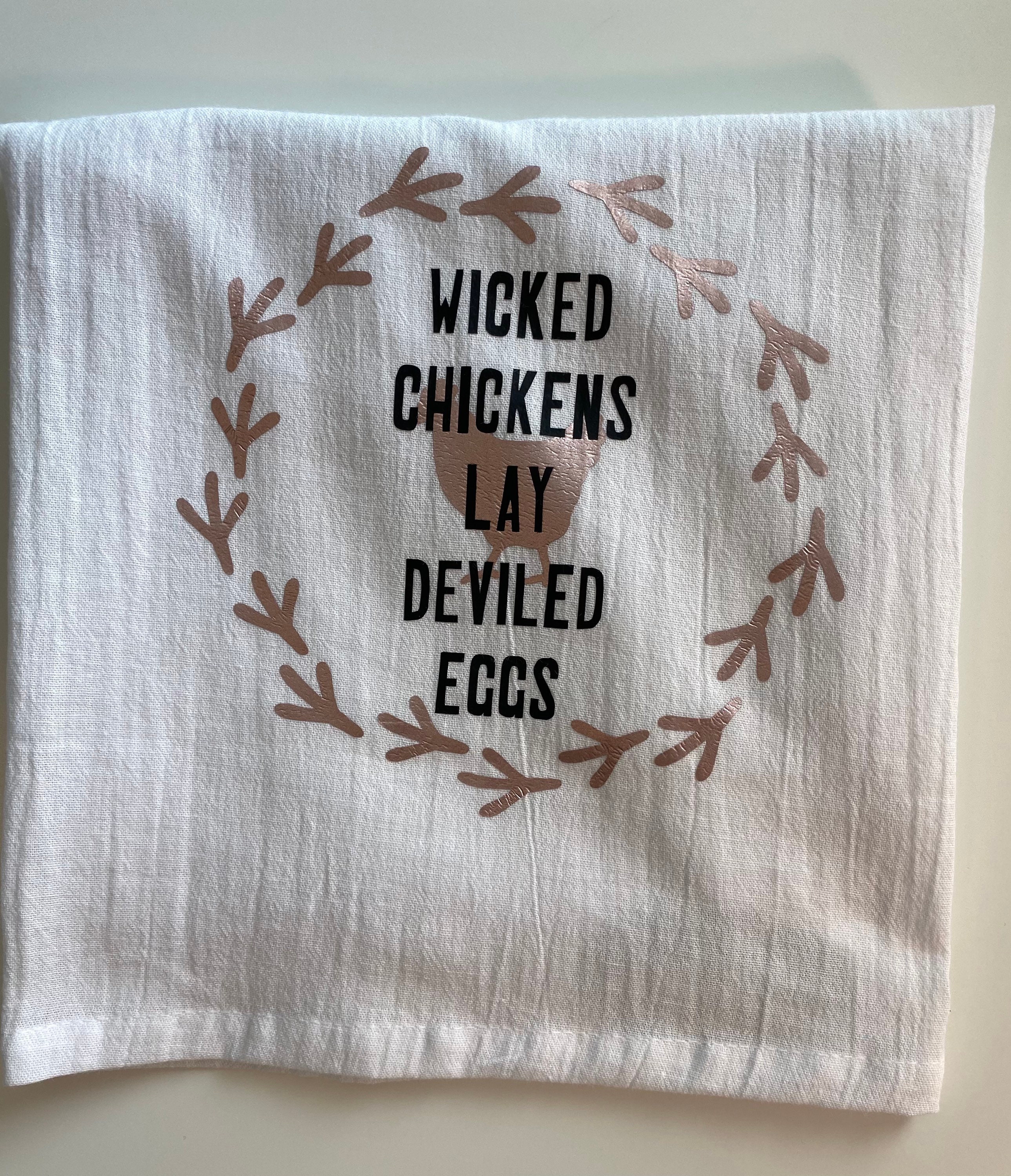 Chicken Kitchen Towels4 Pack Etsy