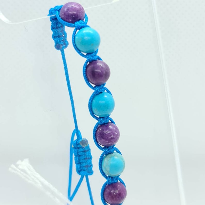 Dyed Magnesite Adjustable Ring