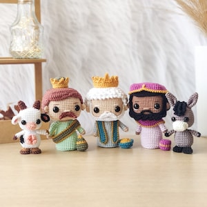 AMIGURUMI PATTERN Nativity Play part 2 | Christmas Crochet Pattern | PDF Pattern Download in English/Spanish/Portuguese/French