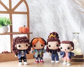 編みぐるみパターンパック ストレンジャー・シングス かぎ針編み