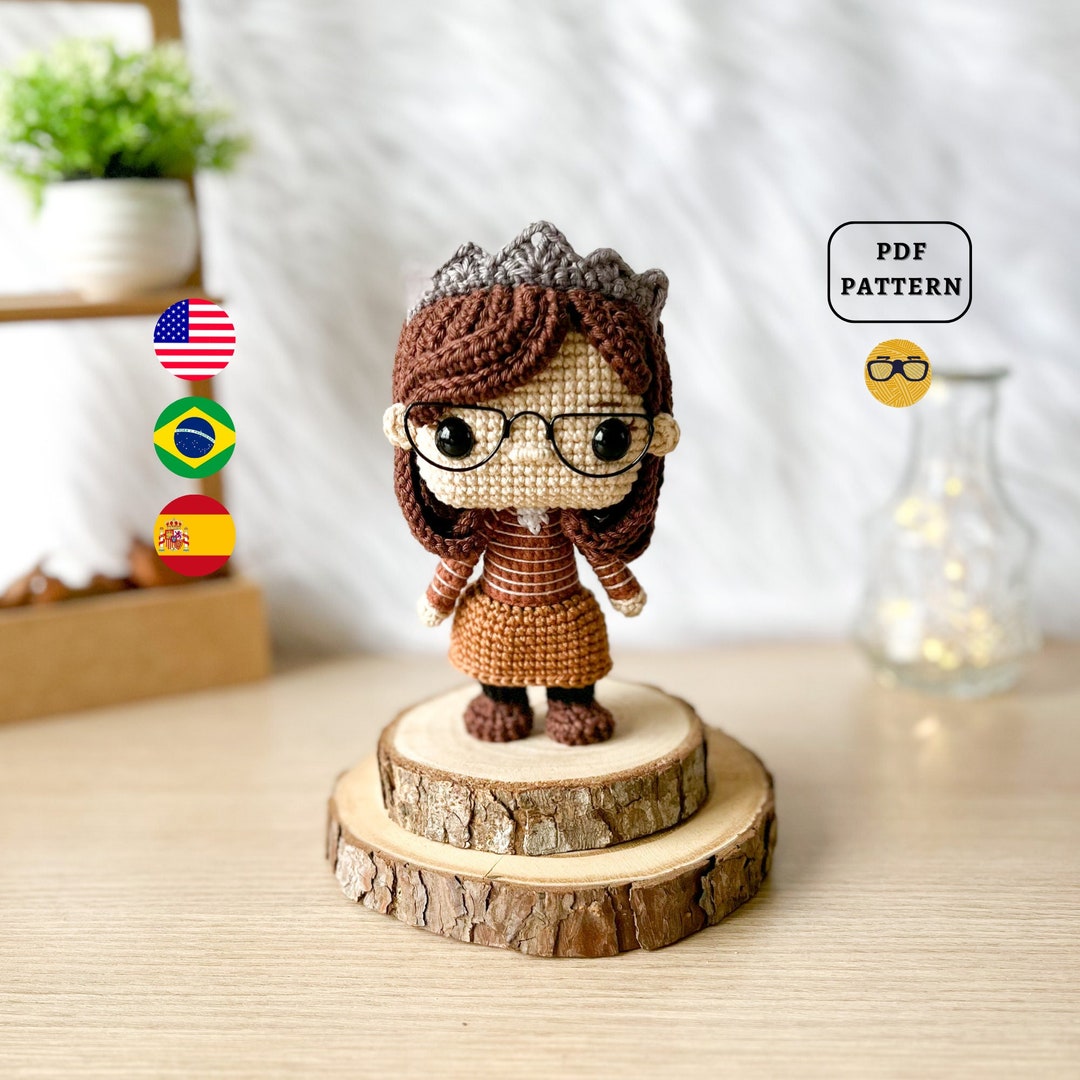 AMIGURUMI PATTERN Amy Crochet Pattern Big Bang Theory PDF - Etsy