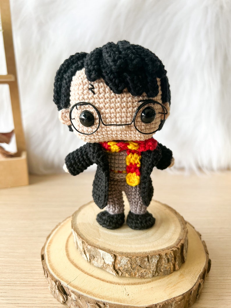Harry potter crochet pattern harry potter amigurumi pattern hermione crochet ron crochet luna crochet pattern luna lovegood Crocheniacs funko pop crochet pattern