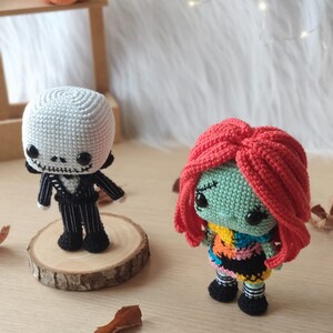 Jack Skellington crochet pattern Nightmare before Christmas crochet pattern jack amigurumi pattern jack crochet pattern jack and sally crochet Crocheniacs pattern funko pop crochet