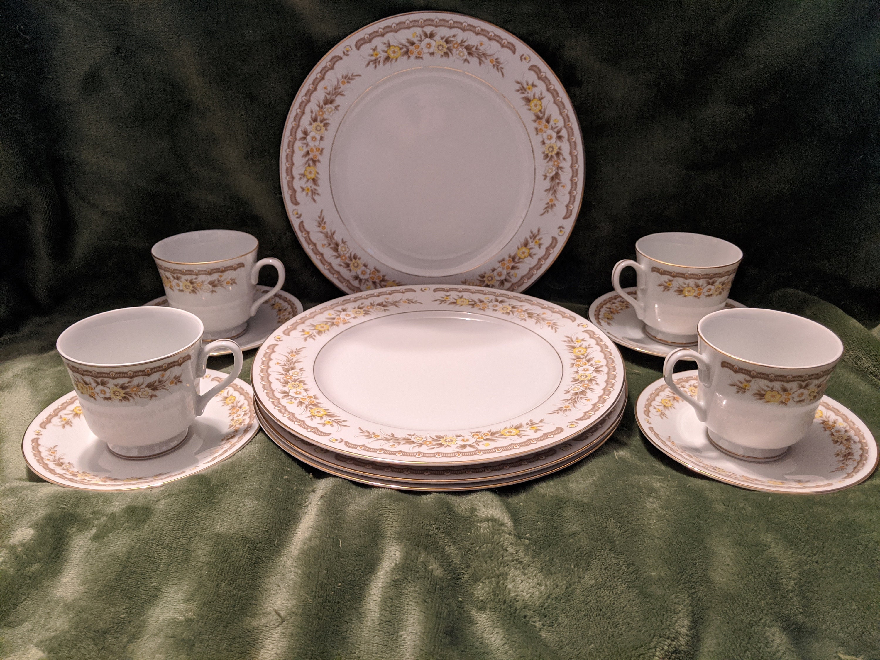 Fine China Ekco International Golden Autumn Etsy