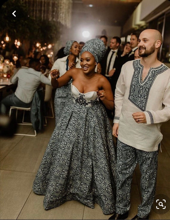 Etsy african wedding dresses Clearance