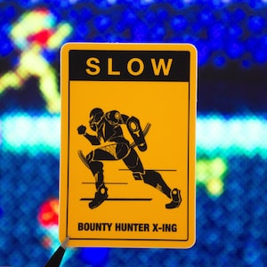 Metroid • Samus Bounty Hunter X-ing Sticker