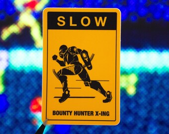 Metroid • Samus Bounty Hunter X-ing Sticker