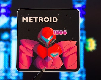 Metroid • Samus 1986 Sticker