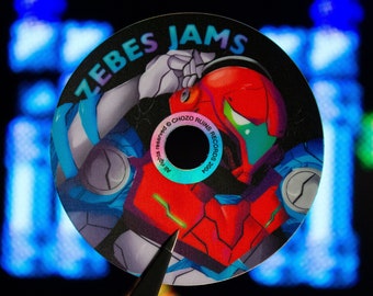 Metroid • Zebes Jams CD Sticker