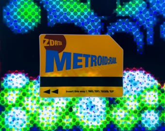 Metroid • ZDR Transit Card sticker