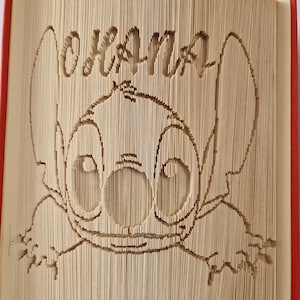 Stitch  - Ohana Cut and Fold Digital PDF bookfolding pattern