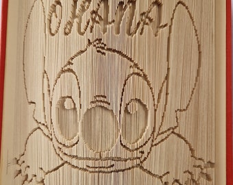 Stitch  - Ohana Cut and Fold Digital PDF bookfolding pattern