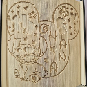 Lilo and Stitch Cut and Fold PDF bookfolding pattern
