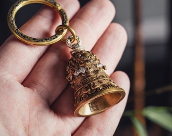 Small Brass Face Guardian Bell - Etsy Small Brass Face Guardian Bell - Etsy