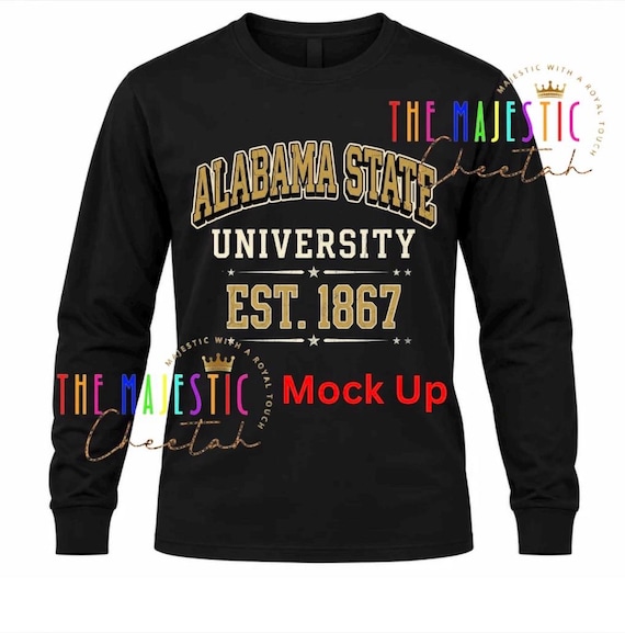 Alabama State University Shirt, ASU 1867 Vintage Collegiate Tee, HBCU Alumni Shirt, Black and Gold College T-Shirt, ASU Game Day Tee