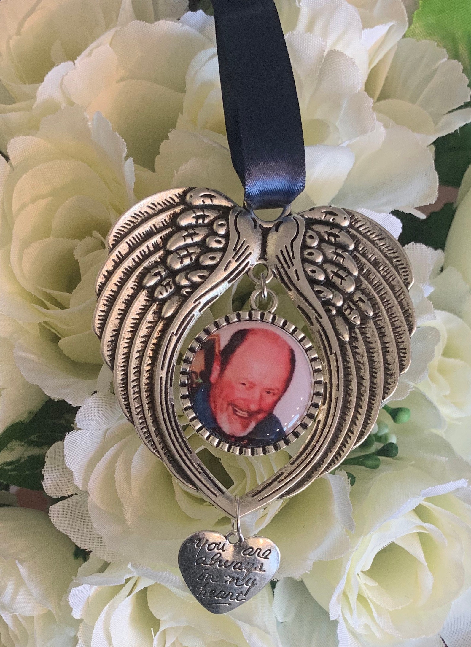 Angel Wings Picture Ornament Remembrance Christmas Bridal Etsy angel-wings-picture-ornament-remembrance-christmas-bridal-etsy